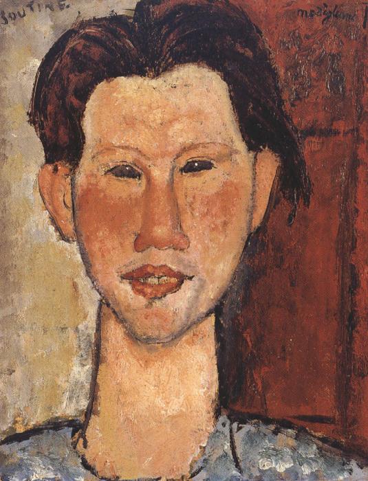 Amedeo Modigliani Chaim Soutine (mk39) China oil painting art